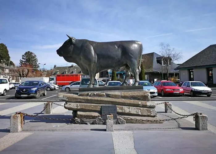 T2 3 Etoiles St Geniez D'olt 2 Piscines Chauffees 75 Apartment *